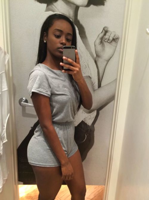 Black Girl Naked Selfie